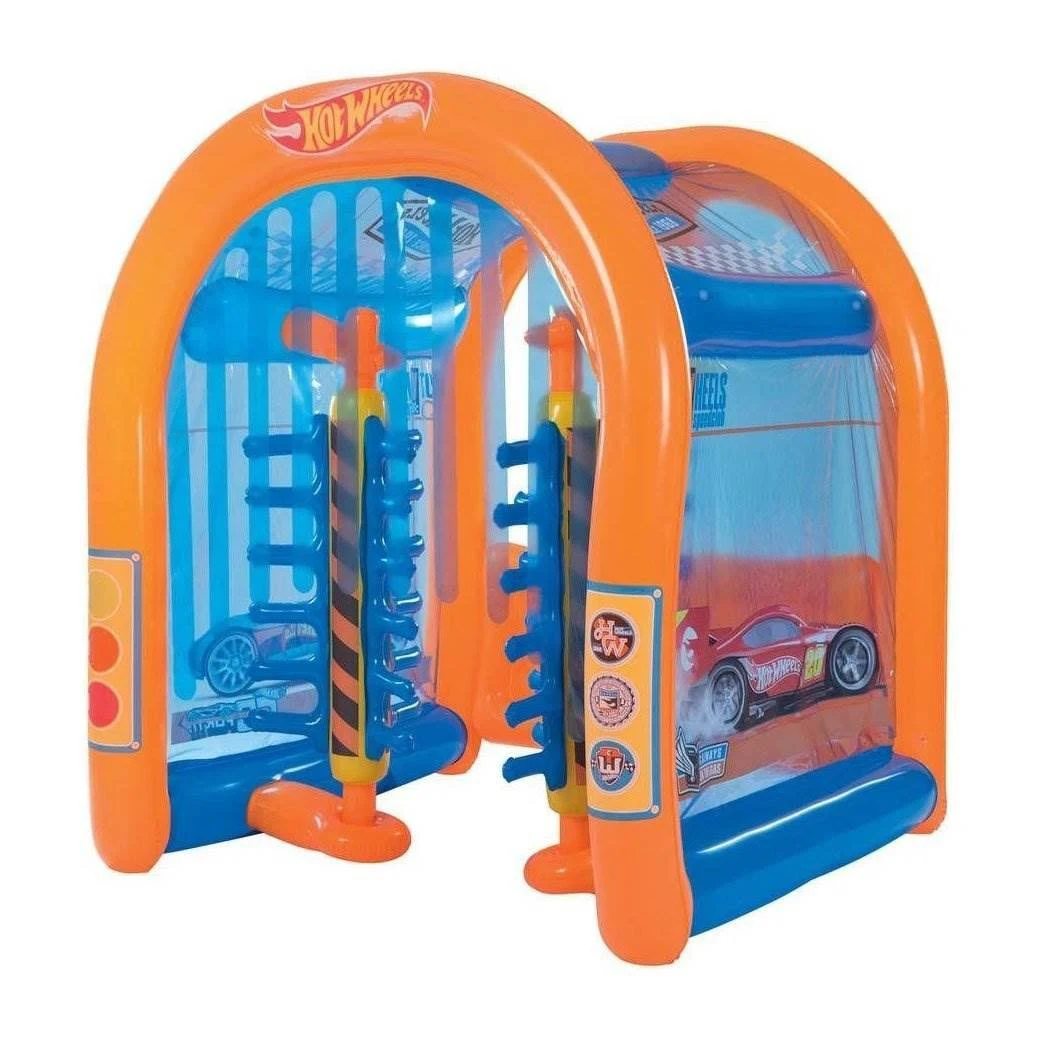 Hot Wheels Inflatable Car Wash Play Center