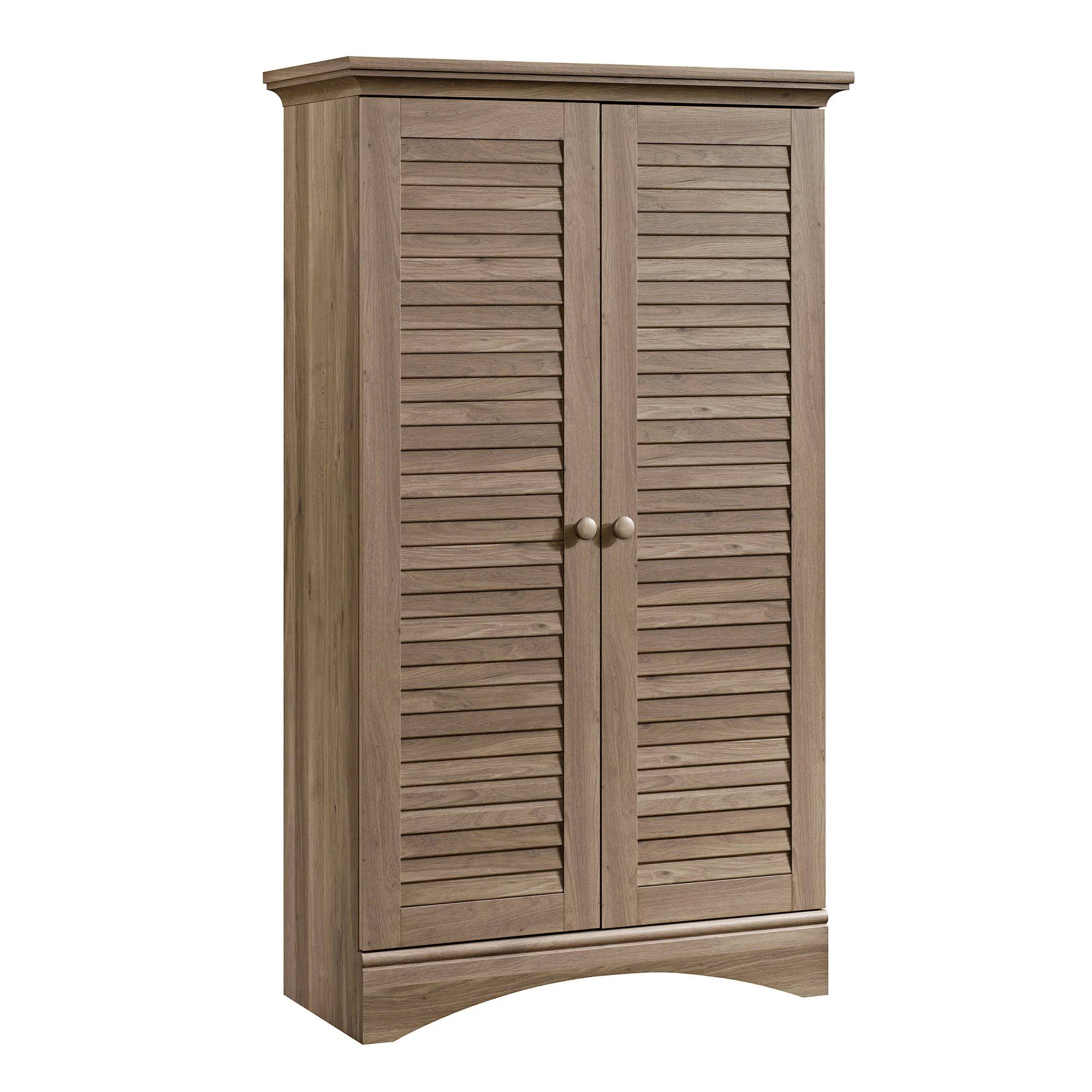 Sauder 416825 Harbor View Storage Cabinet, Salt Oak