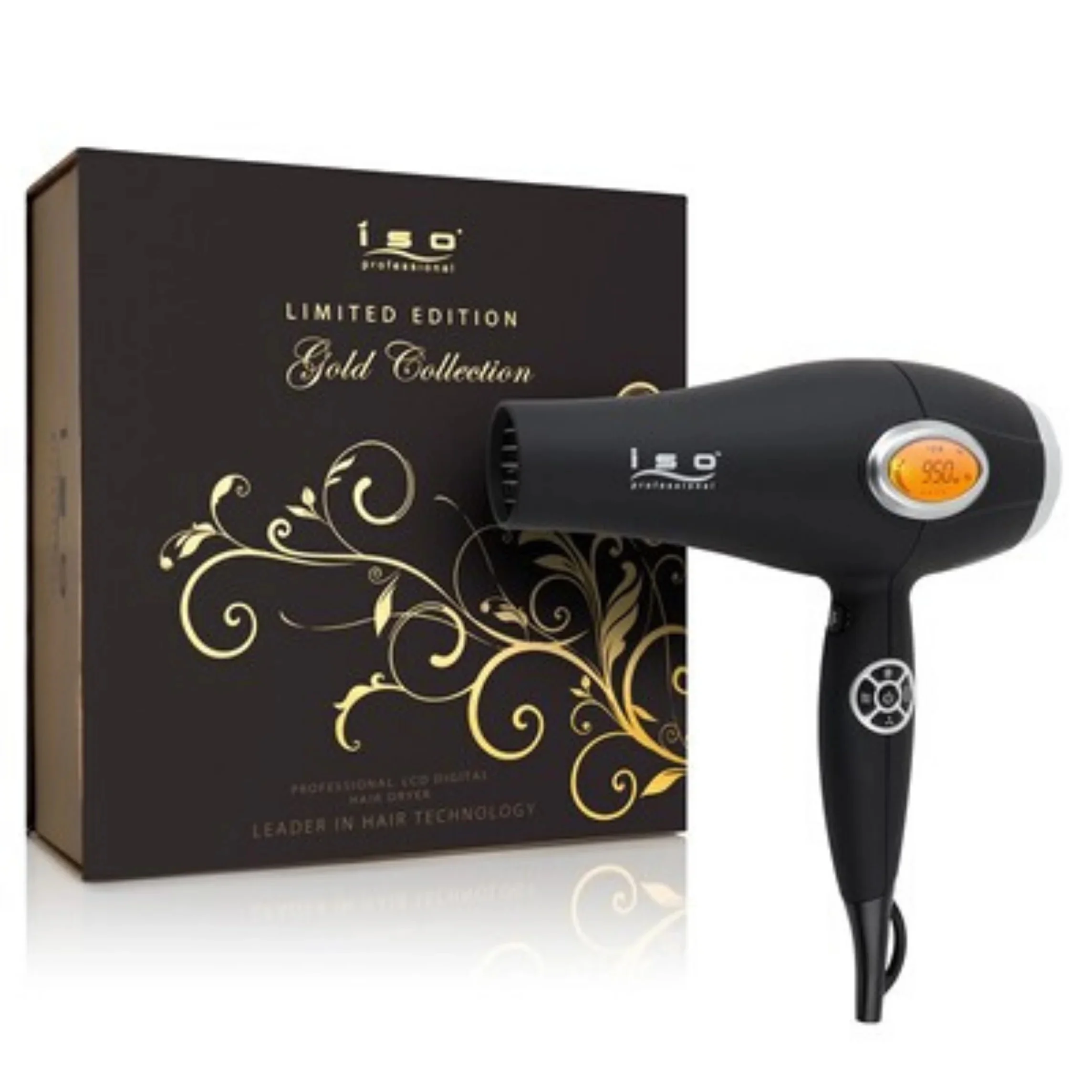 1875w Digital Turbo Velocity 5 Heat 5 Speed Settings Soft Touch Hair Styling Dryer