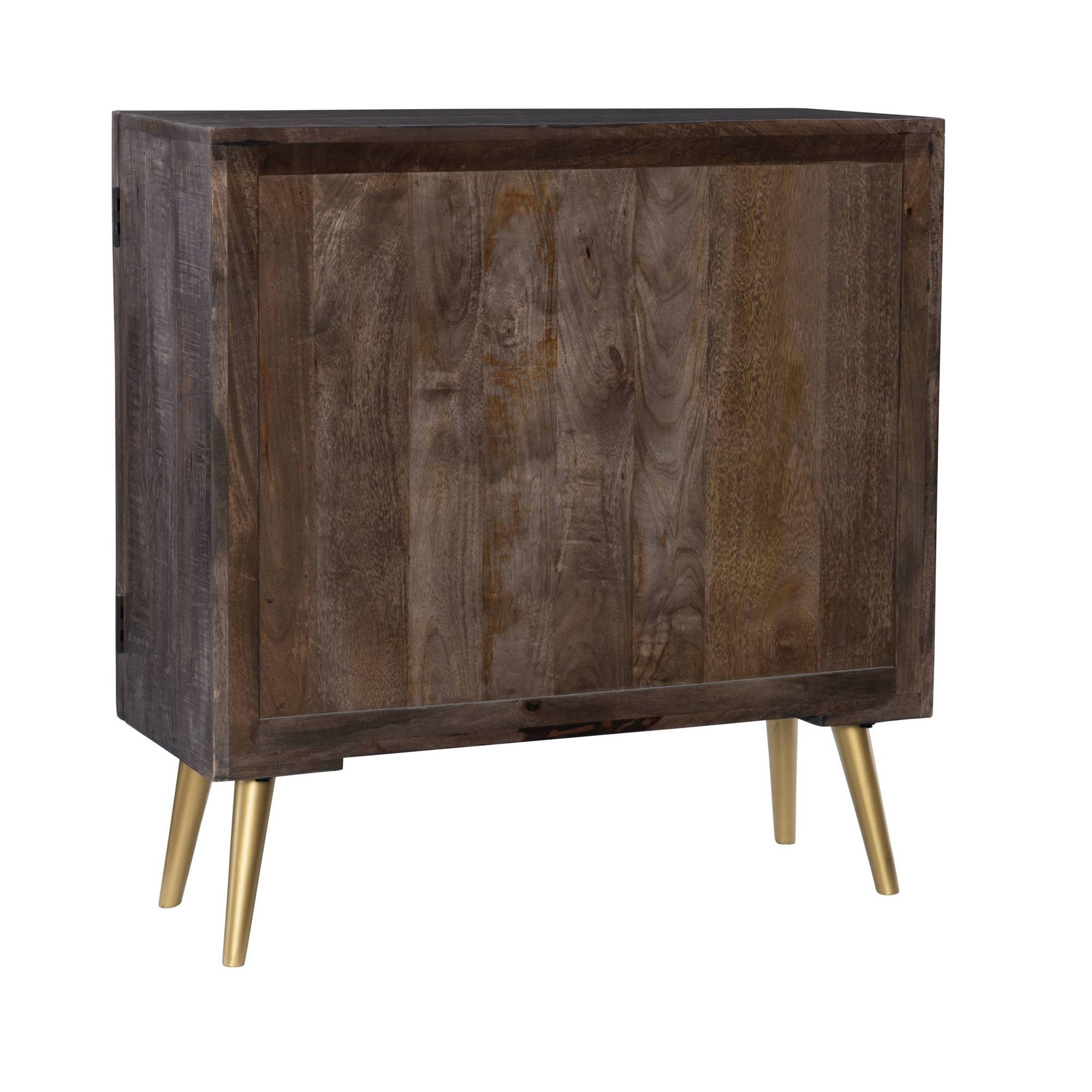 Tandy 2 Door Cabinet Brown - Powell Company