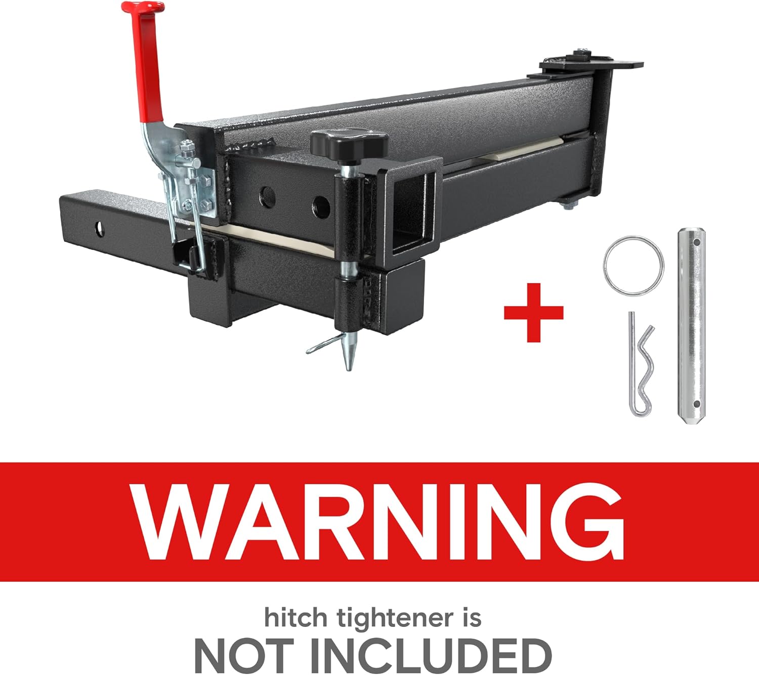 Swing-Away Bike Rack Adapter for 2�� Hitch Receivers Bike Carrier Pivoting Arm Easy Access to Tailgate
