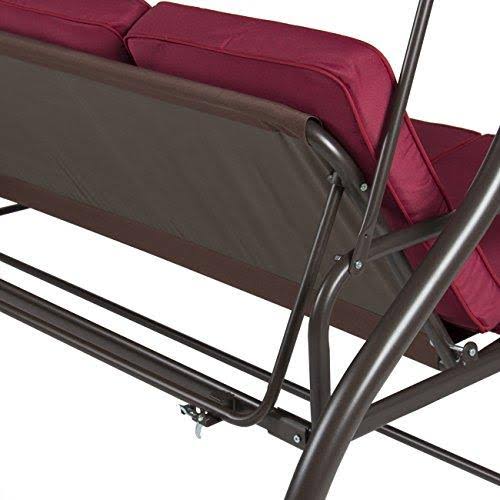 Best Choice Products 3-Seat Converting Outdoor Patio Canopy Swing Hammock