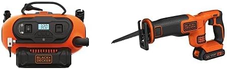 BLACK+DECKER 20V MAX* Cordless Reciprocating Saw Kit (BDCR20C)