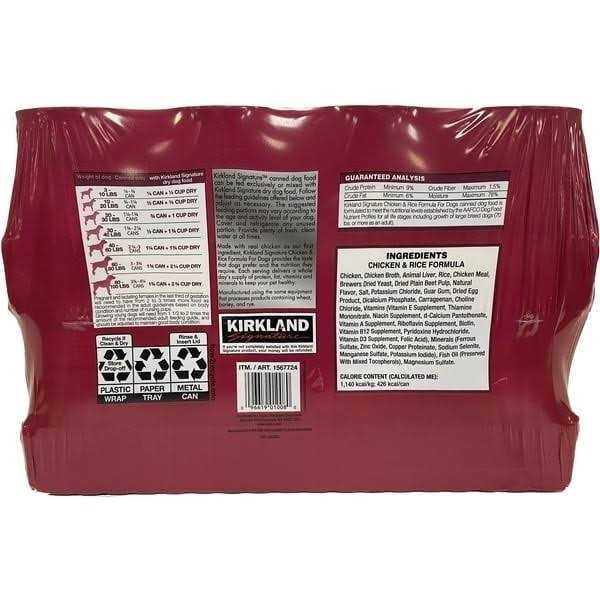 Kirkland Signature Canned Dog Food - Pet Supplies online store