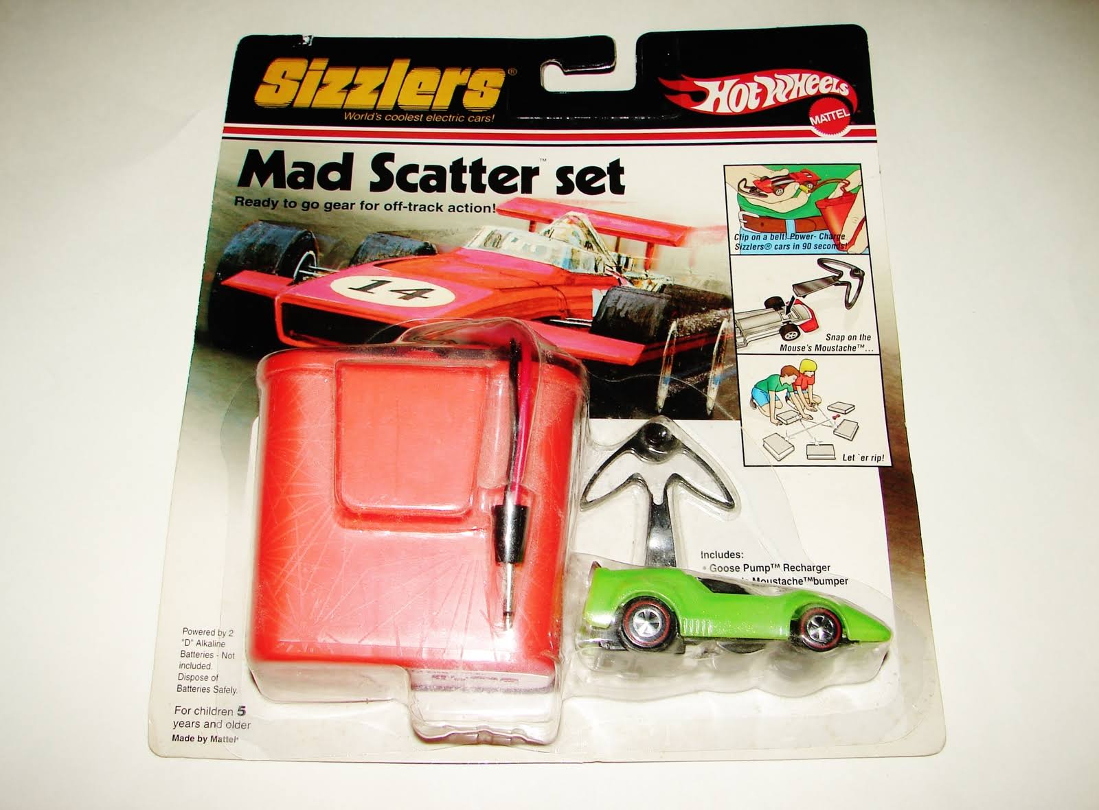Sizzlers Hot Wheels Mad Scatter Set