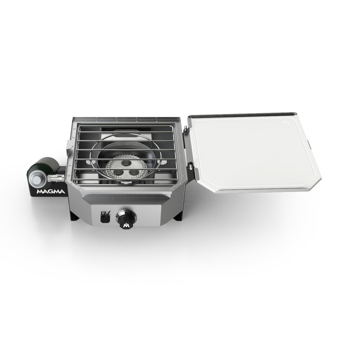 Magma Crossover Single Burner Camping Stove With Grill Top