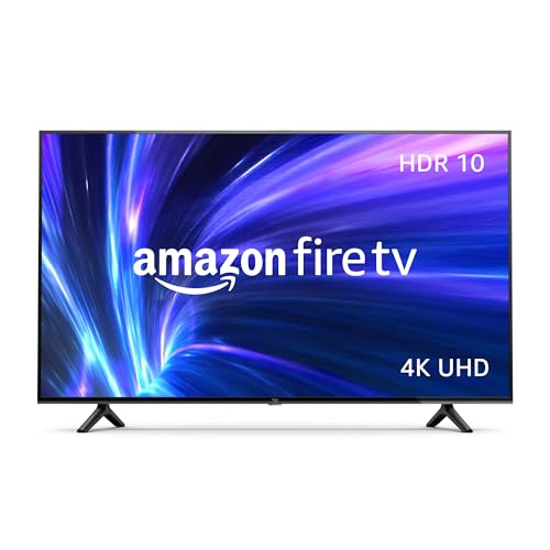Amazon Fire TV 55 4-Series 4K UHD smart TV with Alexa Voice Remote Enhanced, stream live TV without cable