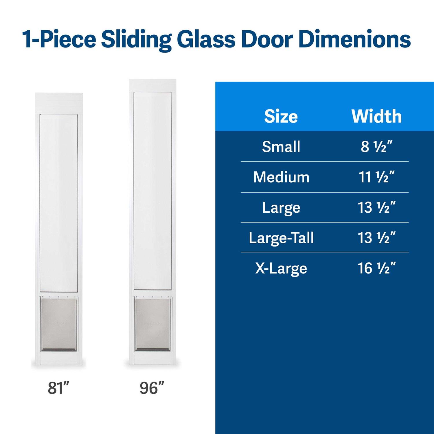 PetSafe Freedom Patio Panel Pet Door - Pet Supplies online store