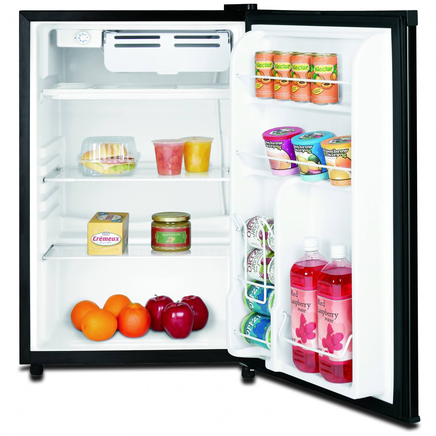 RCA 4.5 Cu ft Single Door Compact Refrigerator Rfr464, Black