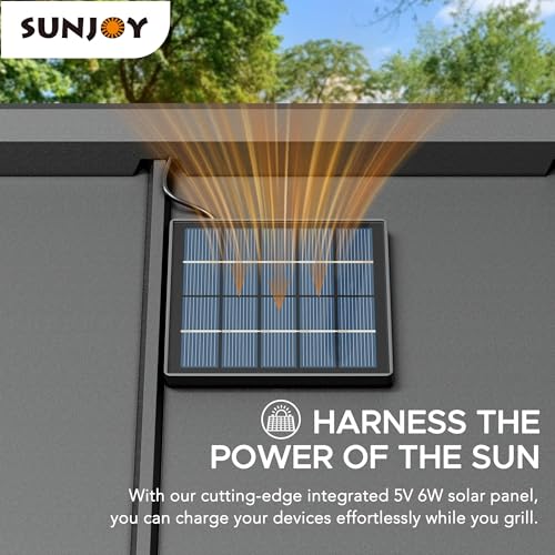 Sunjoy Wooden Grill Gazebo