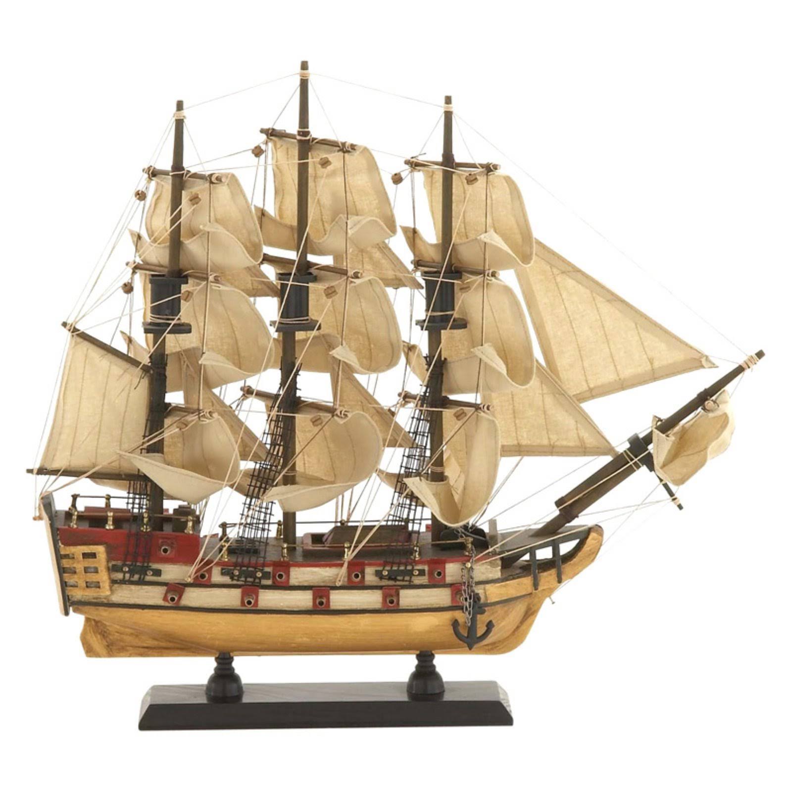 Wood Sail Model Boat