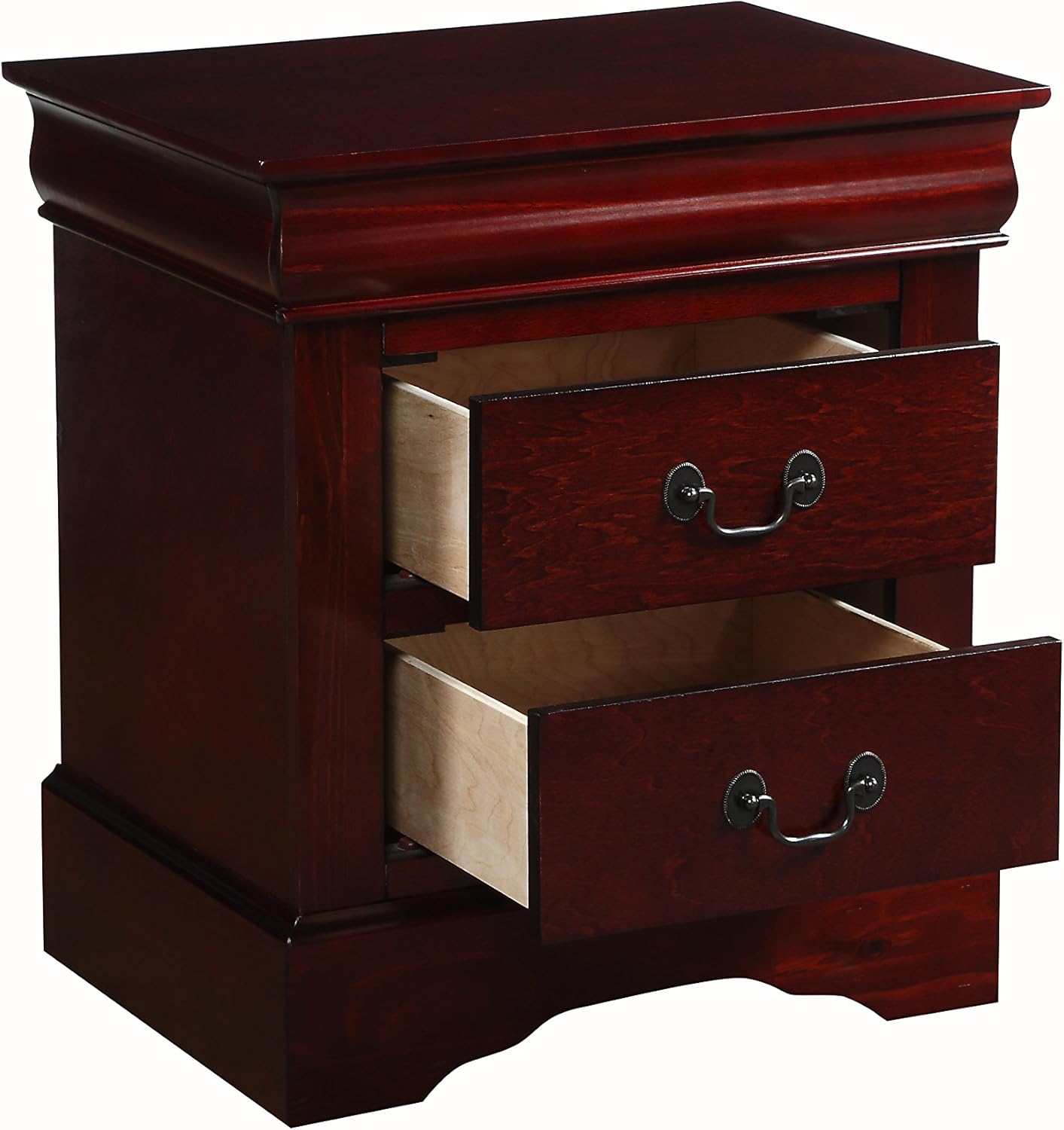 Louis Philippe III Nightstand in Cherry 19523