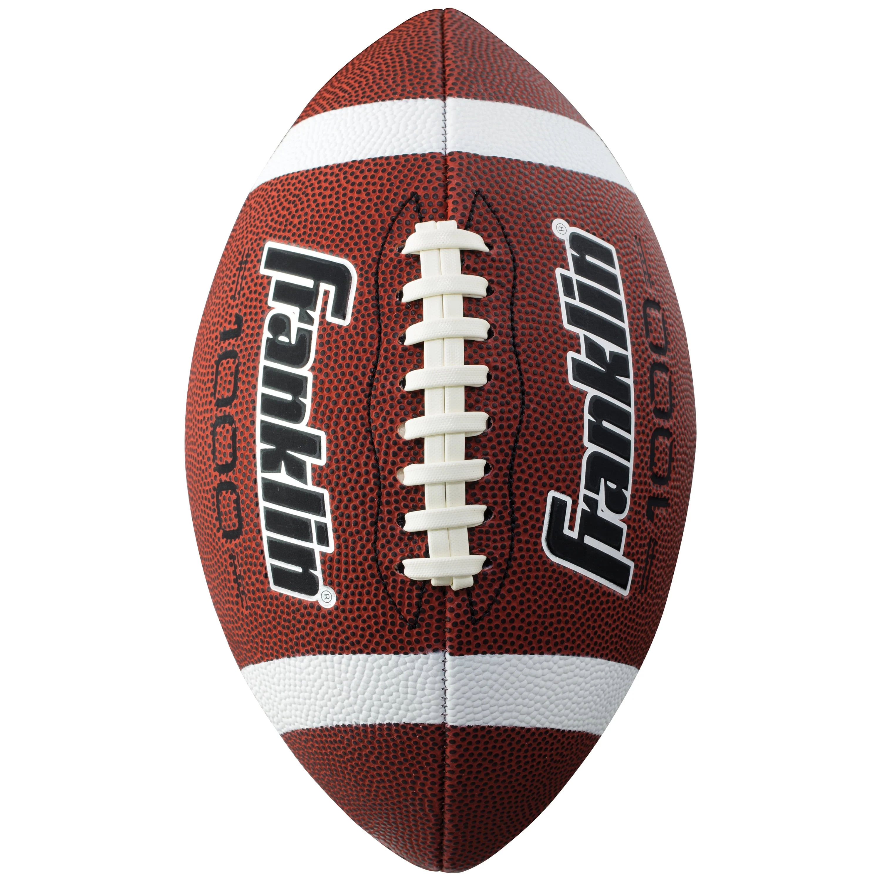 Franklin Sports Junior Footballs Team Pack - 12 Grip Rite Kids Footballs and Pump