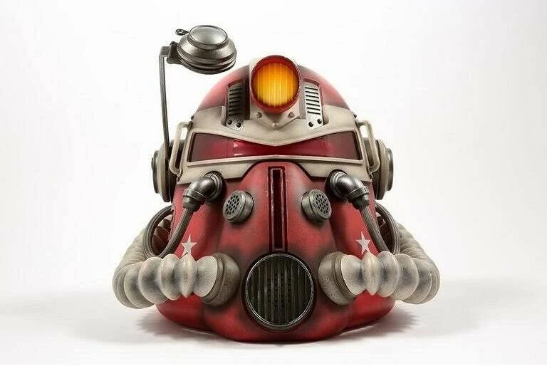 Fallout 76 T-51 Power Armor Helmet 1:1 Replica Nuka Cola Edition Post