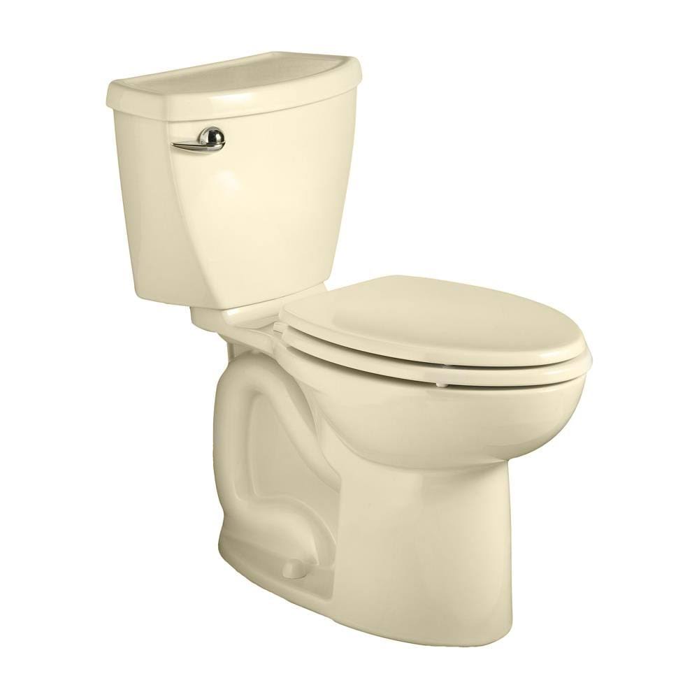 American Standard 270AA101.021 Cadet 3 Powerwash Right Height 2-Piece 1.28 GPF Elongated Toilet in Bone