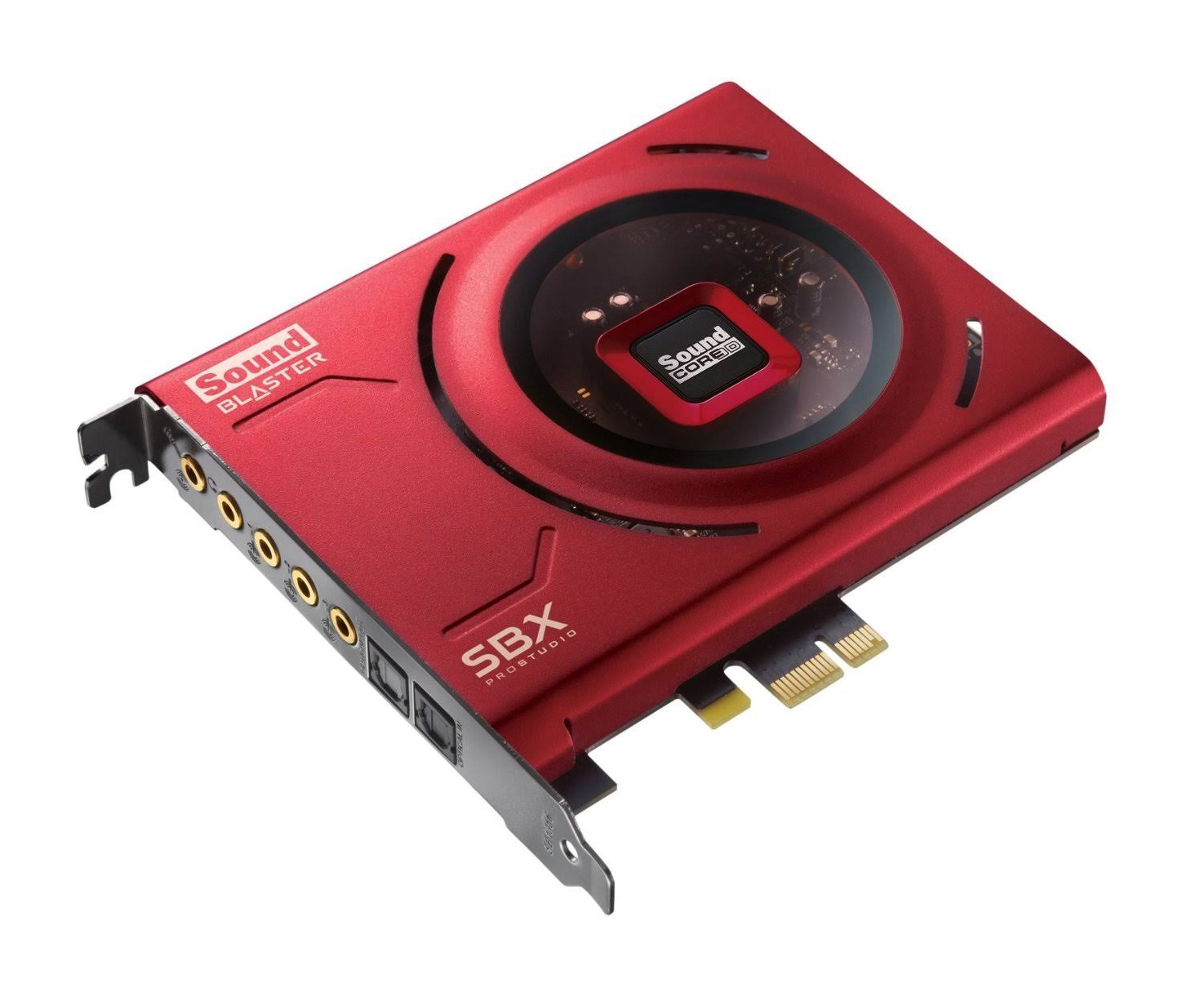 Creative Sound Blaster Zx PCIe Sound Card with Creative Software - 5.1 Channel