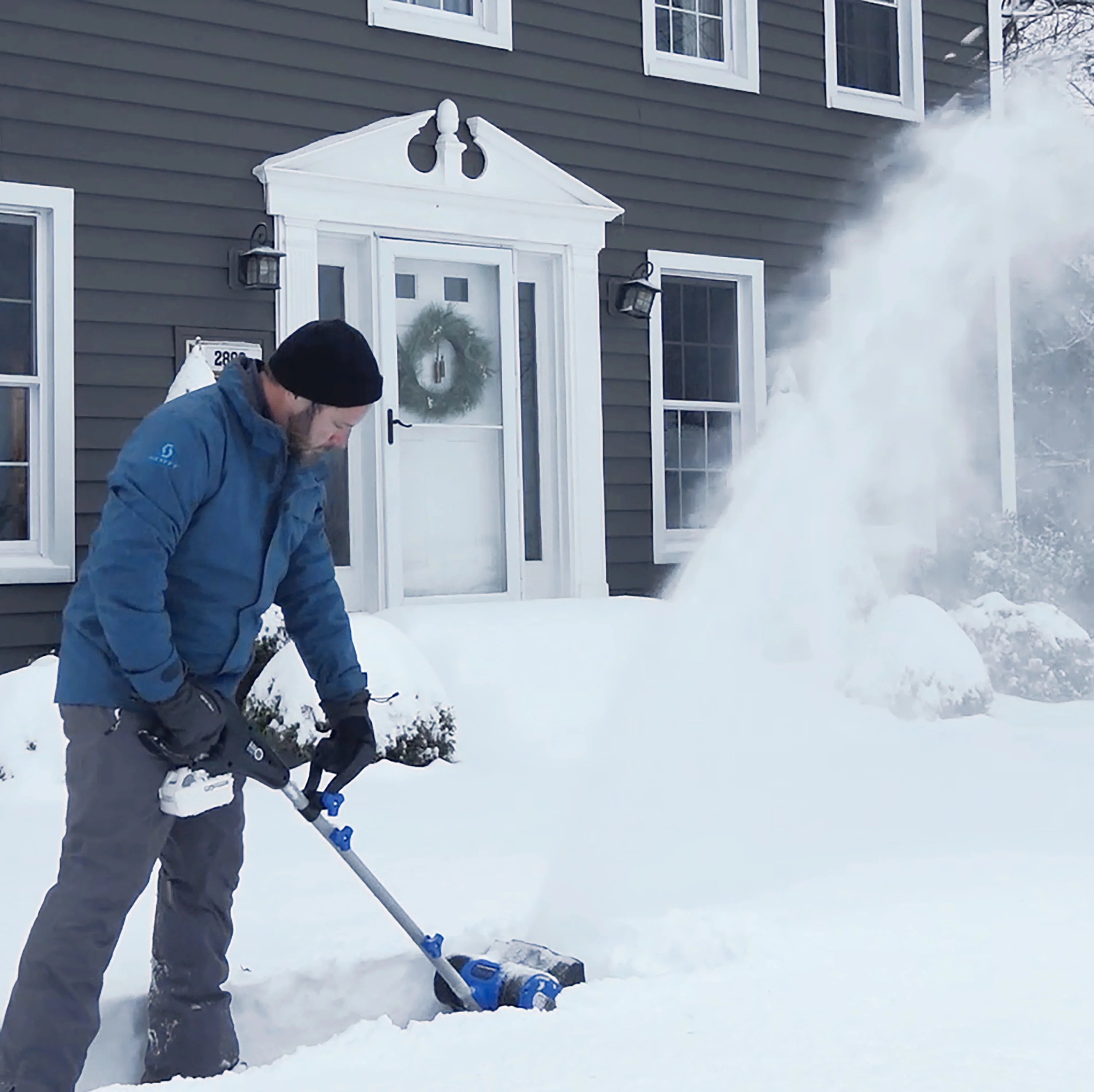 Snow Joe 24V 10-inch Cordless Snow Shovel, 5.0-Ah Battery & Charger