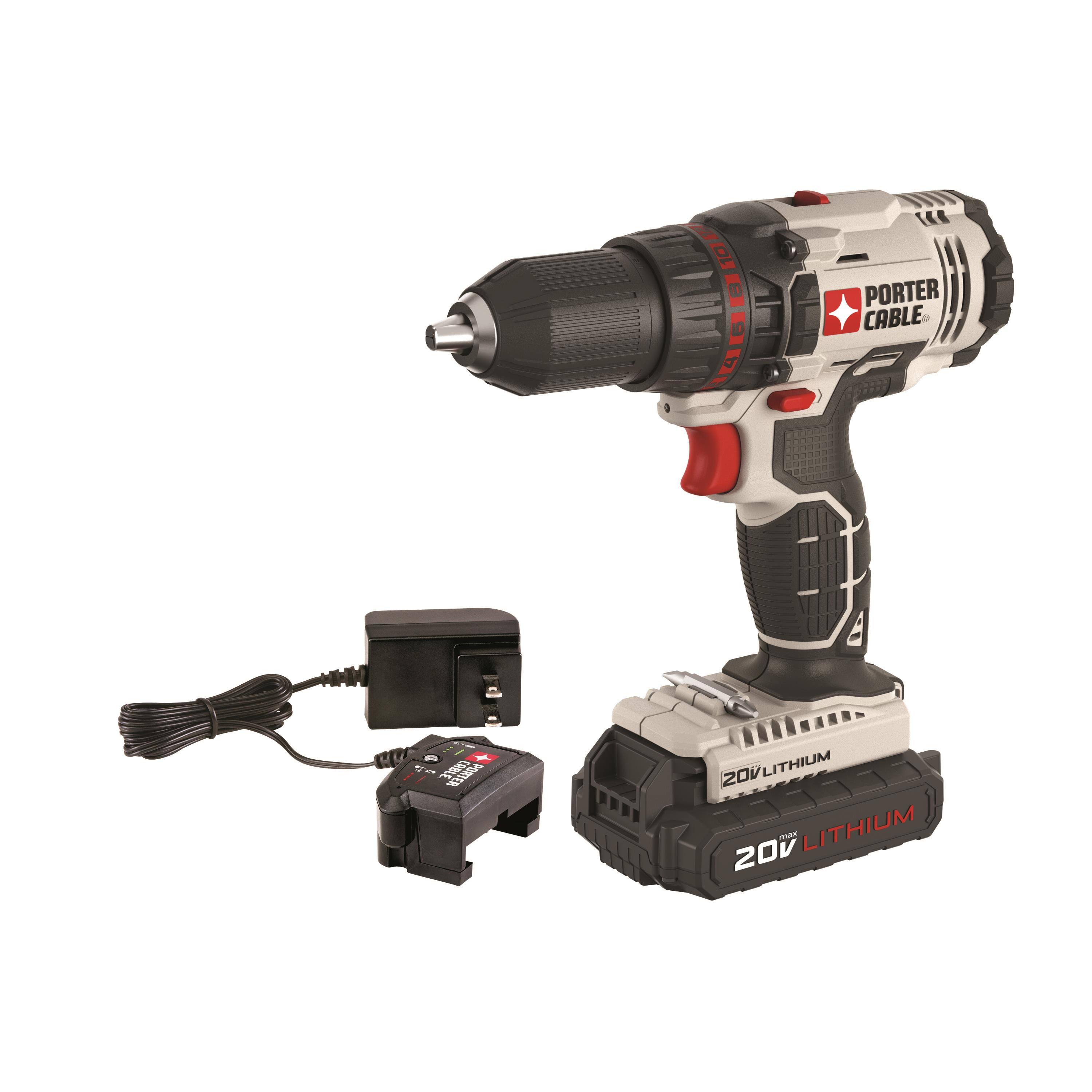 Porter-Cable PCC601LA 20V Max Lithium 1/2x22 Drill/Driver