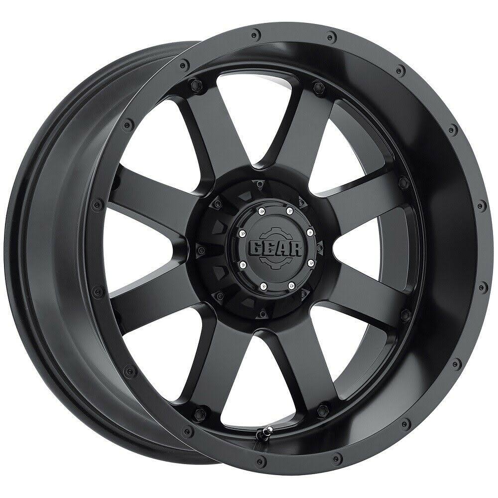 Gear Alloy 726B 17x9 8x165.1 Satin Black Wheel Rim
