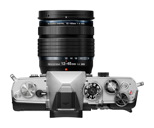OM System Om-3 Mirrorless Micro Four Thirds Lens System Camera with Backside-Illuminated Stacked Live MOS Sensor and Built-in 5-Axis Sensor-Shift Image Stabilization