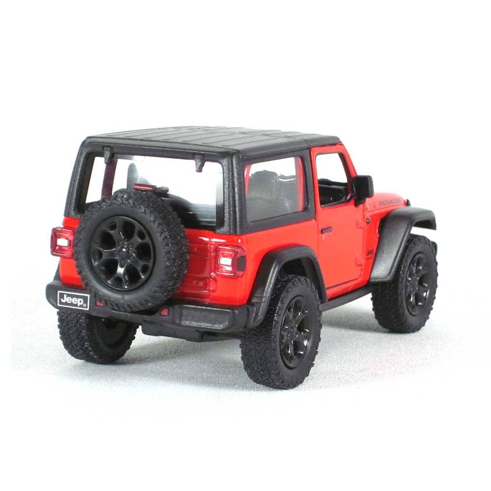 5x22 Die-Cast Box of 12: 2018 Jeep Wrangler Rubicon Hard Top (Blue, Green, Red and Yellow)