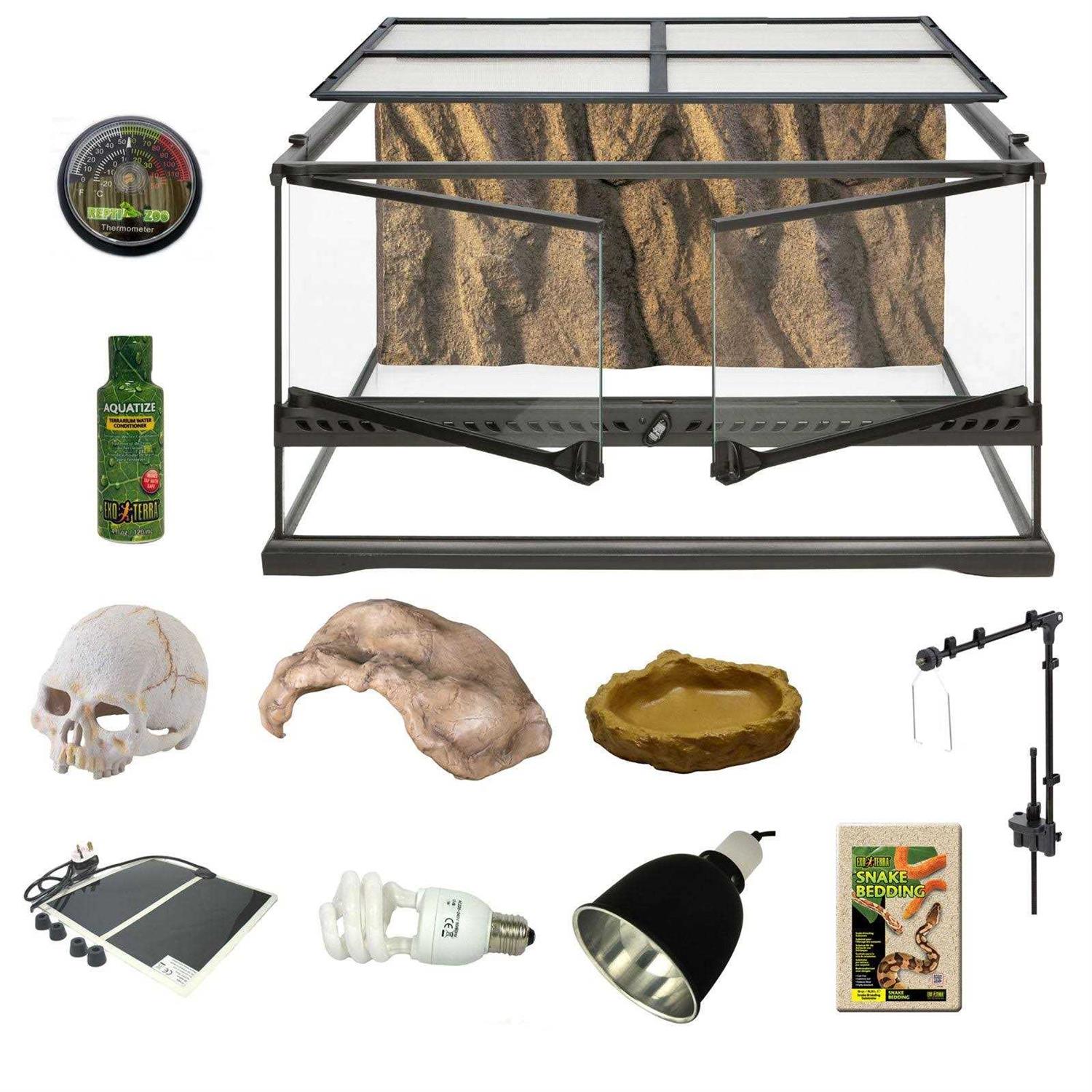 Exo Terra Glass Terrarium - Pet Supplies online store