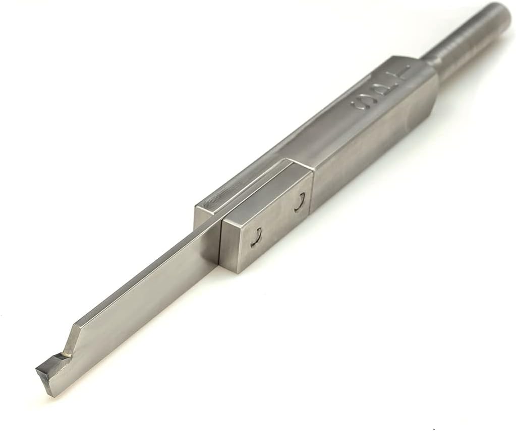 Simple Woodturning Tools Carbide Parting and Grooving Tool for Wood Turning Lathe (No Handle), USA Made Pack of 2