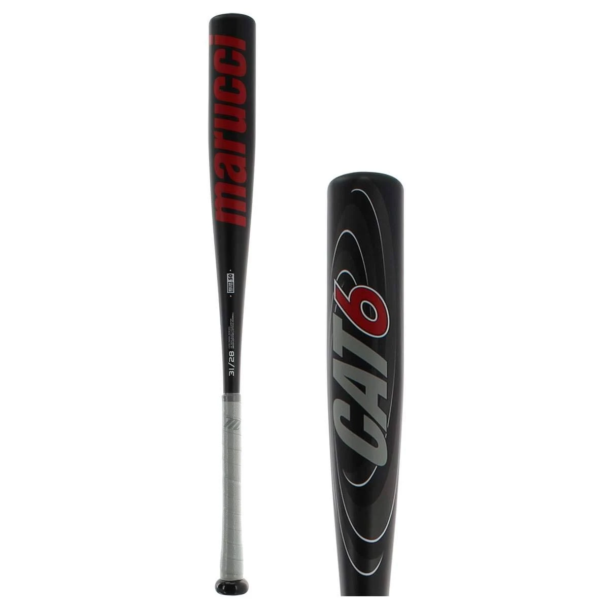 Marucci Cat 6 Black -3 BBCOR Baseball Bat: MCBC6CB