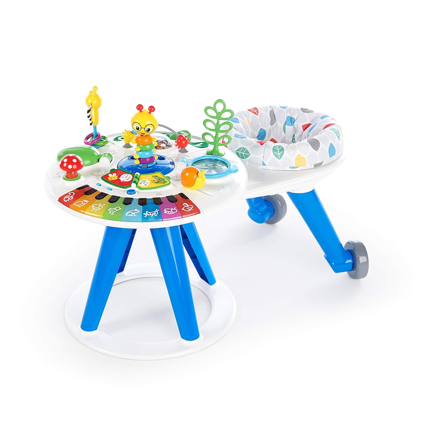Baby Einstein Around We Grow 4-in-1 Walk Around Discovery Activity Center Table, Ages 6 Months+