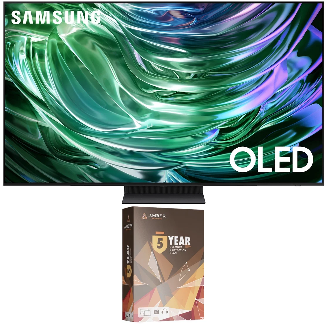 Samsung QN65S90DAFXZA 65 Inch 4K OLED Smart TV with Dolby Atmos and an Additional 5 Year Extended Amber Protection (2024) - Curated Treasures Market