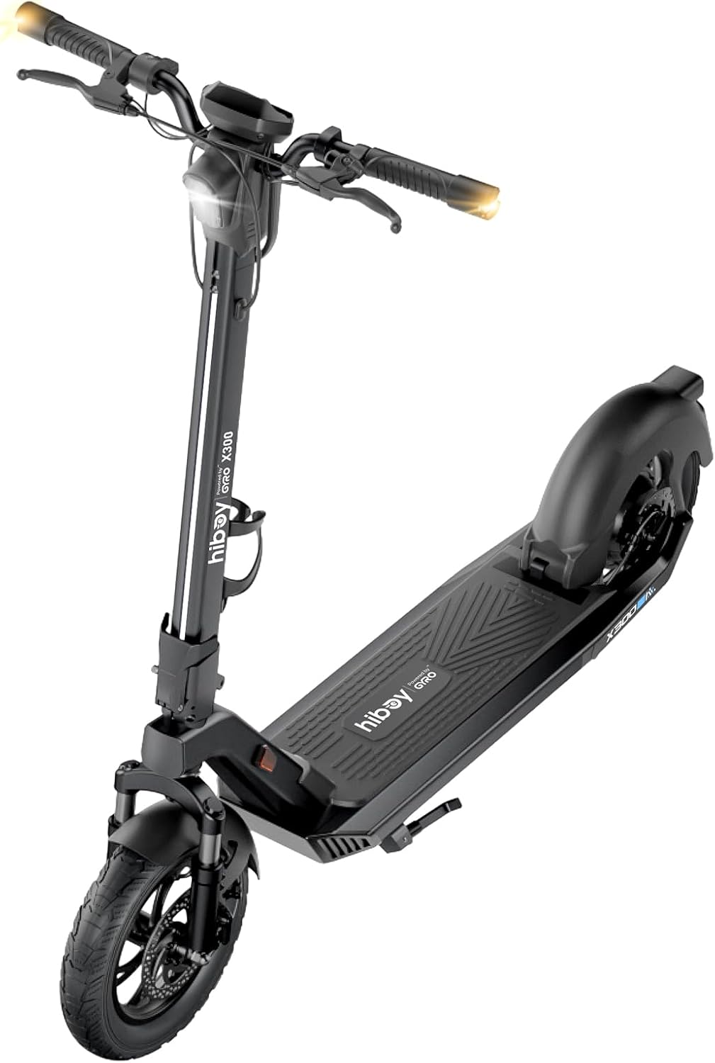 Hiboy X300 Electric Scooter, 700W Peak Motor, 12" Pneumatic Tires, 23 Mph & 38 Miles Range, Hydraulic Suspension, Folding Commuter Electric Scooter for Adults
