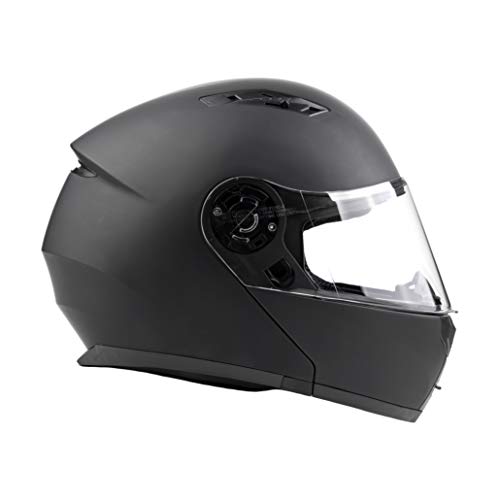 Modular Full Face Snowmobile Helmet with Heated Shield, Breath Box Typhoon TH158