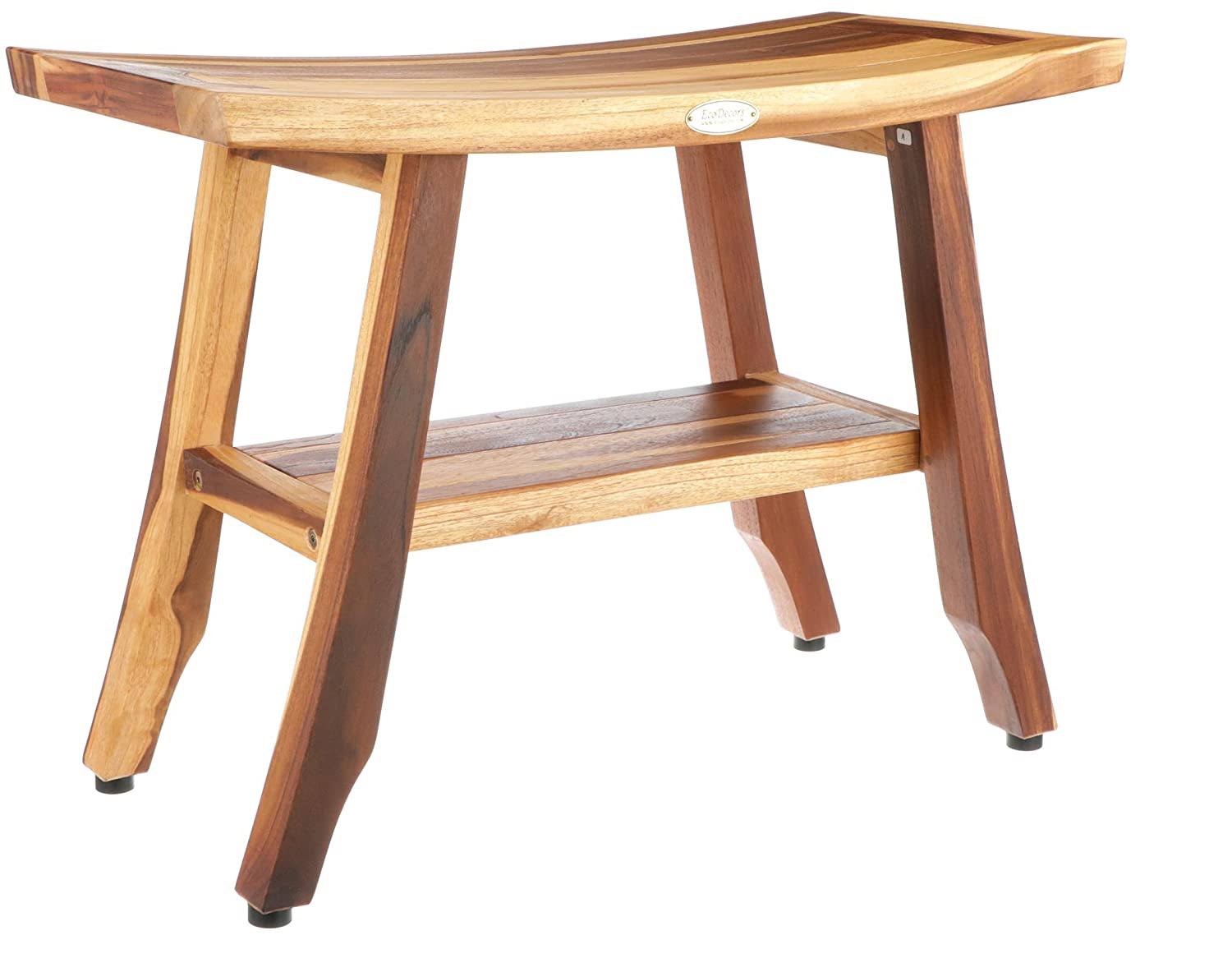 EcoDecors Satori Shower Bench Natural
