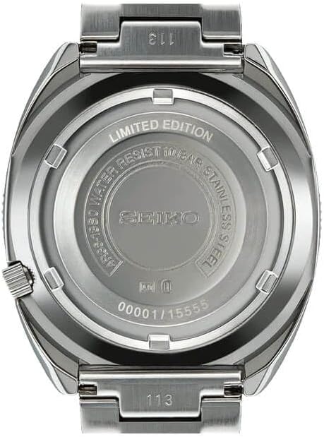 SEIKO SRPK17 Automatic Sports Watch for Men 5 Sports Limited Edition - Black Dial with Date Calendar, Rotating Bezel - Water-Resistant 100M