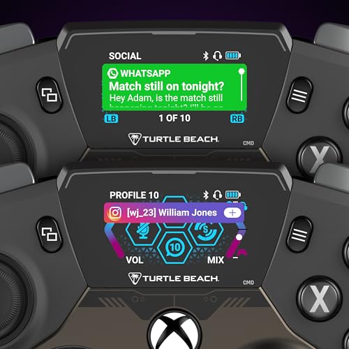 Turtle Beach Stealth Ultra High-Performance Wireless Gaming Controller Licensed for Xbox Series X|S, Xbox One, Windows PC, Android - LED Dashboard, Dock, RGB Lighting, 30-Hr Battery, Bluetooth, Black