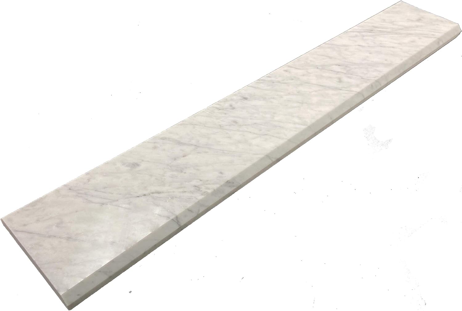 Carrara Marble Threshold (Marble Saddle) - Polished - (6 x 48)