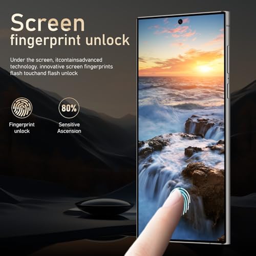 I24 Ultra 5G Unlocked Phones, Built in Pen, Smartphone Battery 6800mAh 6.8" HD Screen Unlocked Cell Phone, 6+256GB Android13 with 128G Memory Card, Face ID/Fingerprint Lock/GPS (Black)