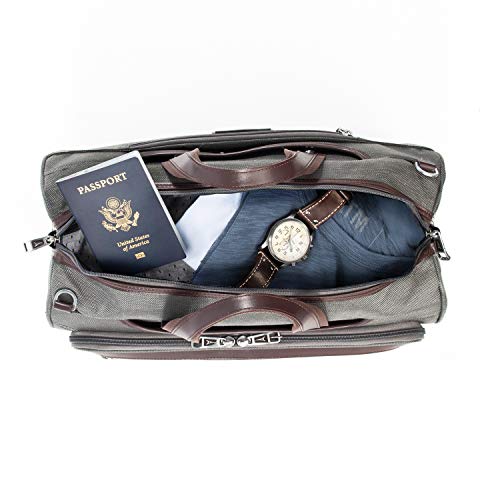Travelpro Platinum Elite Regional Underseat Duffel Bag, Shadow Black, One Size