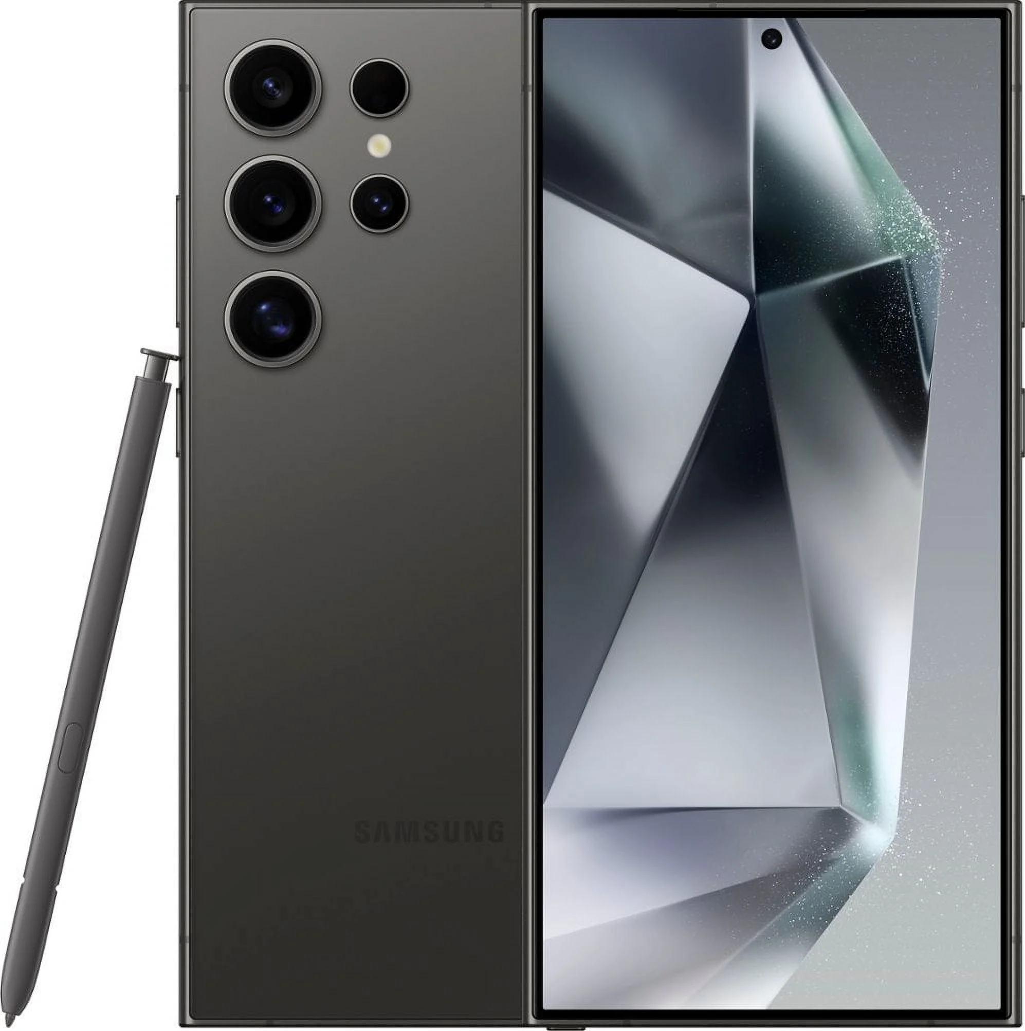 SAMSUNG Galaxy S24 Ultra Cell Phone, 512GB AI Smartphone, Unlocked Android, 200MP, 100x Zoom Cameras, Long Battery Life, S Pen, US Version, 2024, Titanium Black
