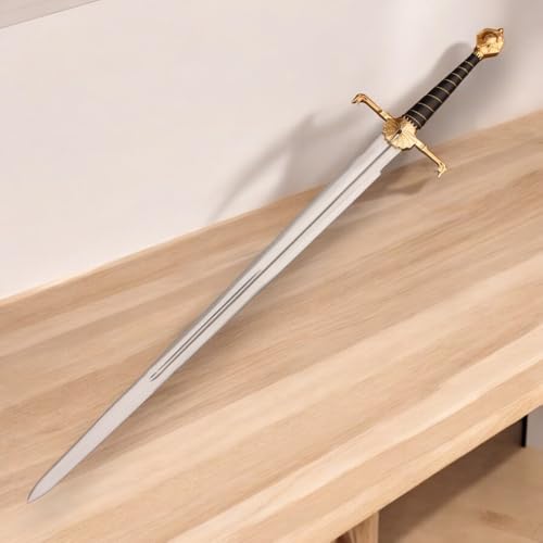 BlackFyre Full Metal, Daemon Targaryen Dark Sister Cosplay Replica Sword Movie Replica Sword Dragon House Sword, Cosplay Kingdom