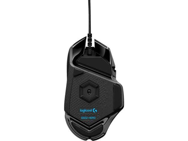 Logitech - G502 Hero Wired Optical Gaming Mouse with RGB Lighting - Black