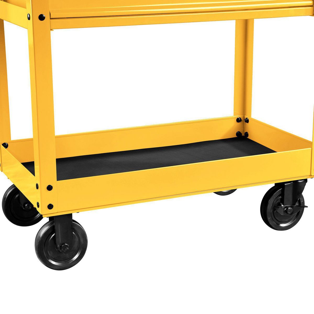 U.S. GENERAL 30 in., 4-Drawer Tech Cart, Red
