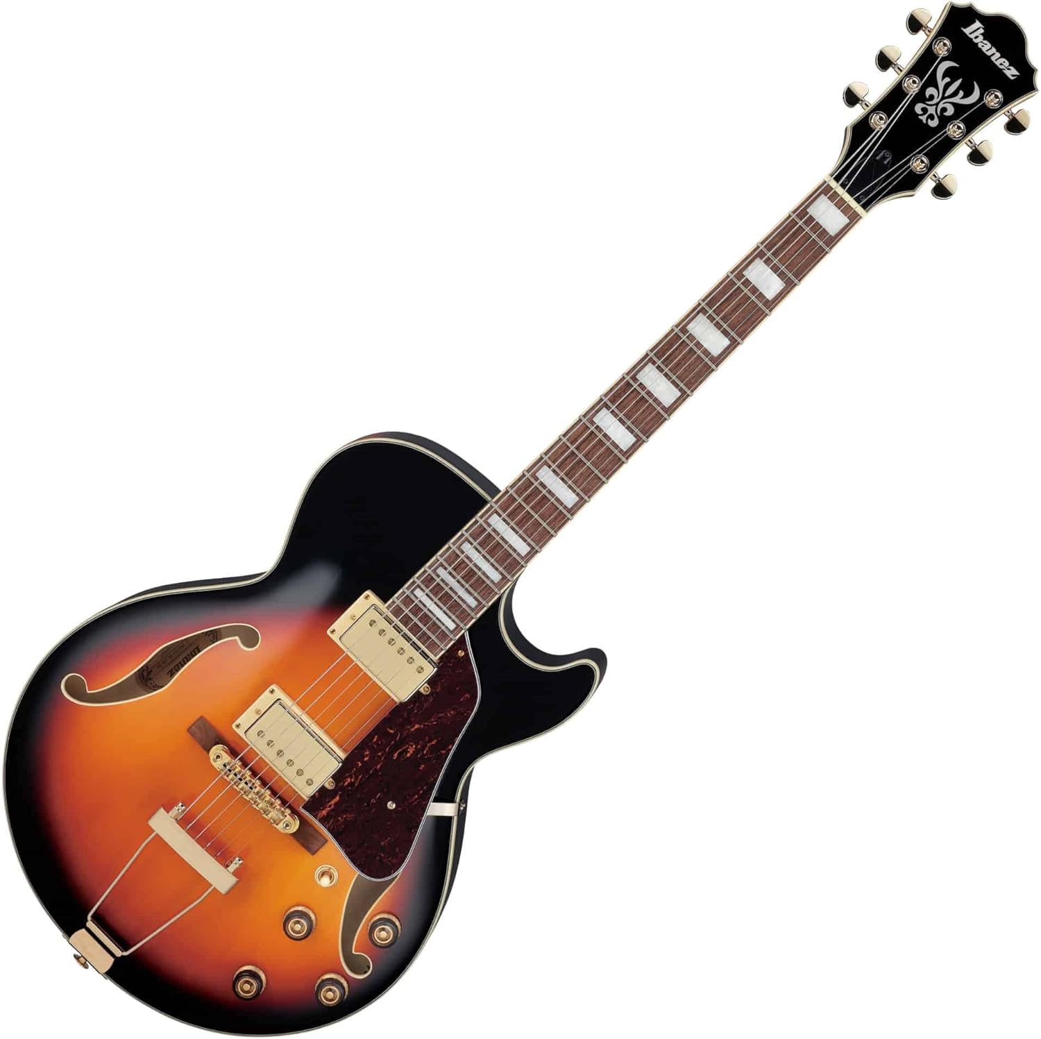 Ibanez AG75G Artcore Full-Hollow Brown Sunburst