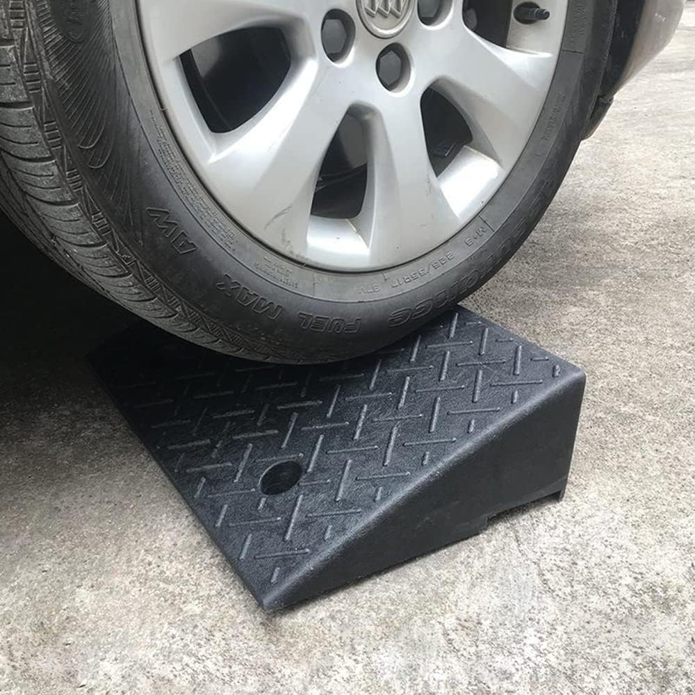 39.4 Loading Rubber Curb Ramp Heavy Duty Loading Rubber Dock Rubber Curb Ramps Car Slope Ramp 20Ton