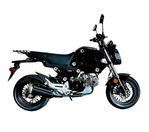 Vader Pro 125cc Motorcycle, Gen 3 X21RS Venom, Gas-Powered Street Bike for Adults, BD125-7 Mid-Size Motorcycle, 120/70-12 Tires, New TFT Digital Speedometer, New LED Headlight, Smooth Delivery Moto