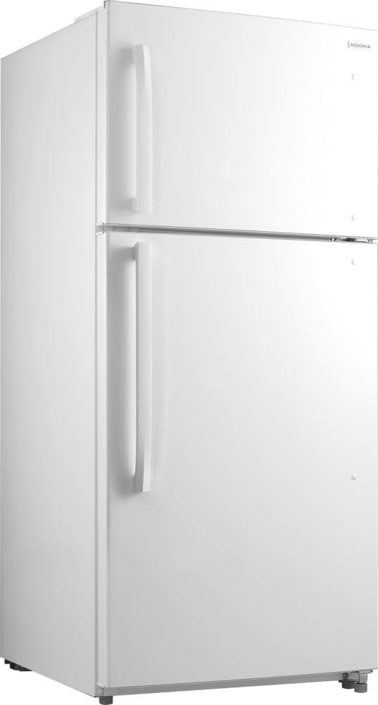 Insignia - 18 Cu. ft. Top-freezer Refrigerator - White