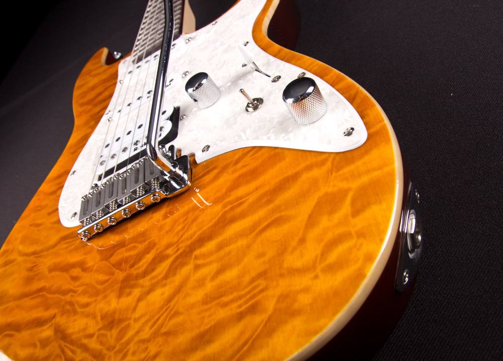 Michael Kelly 1965 Electric Guitar Amber