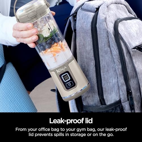 Ninja Blast Portable Blender, Cordless, 18oz. Vessel, Personal Blender for Shakes & Smoothies, BPA Free, Leakproof Lid & Sip Spout, USB-C Rechargeable, Dishwasher Safe Parts