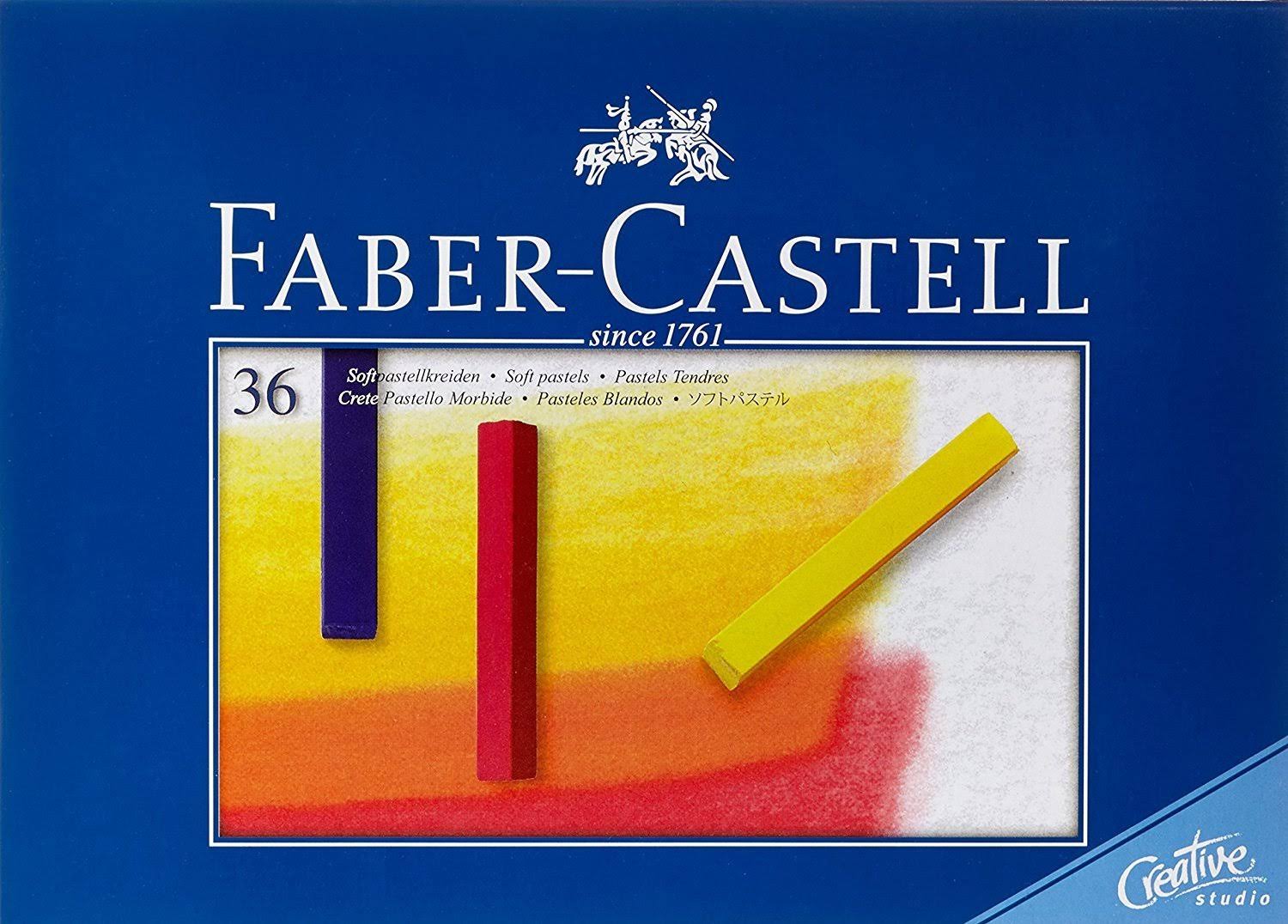Faber-Castell Full-Length Soft Pastel 36-Color Set