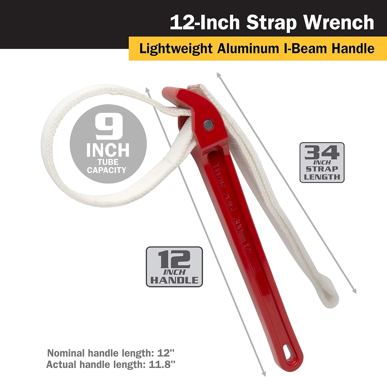 Titan Tools - 18 Strap Wrench (21316) Pack of 2